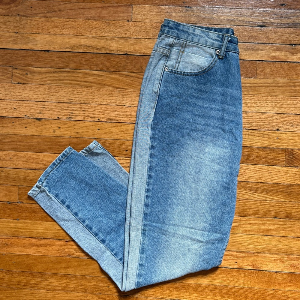 PrettyLittleThing Light Blue Boyfriend Jeans